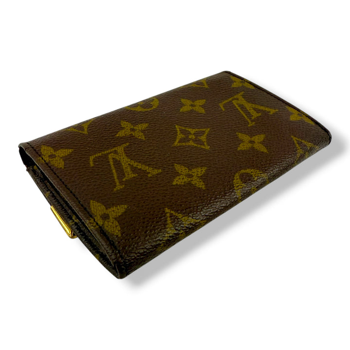Louis Vuitton Brown Monogram French Purse Wallet