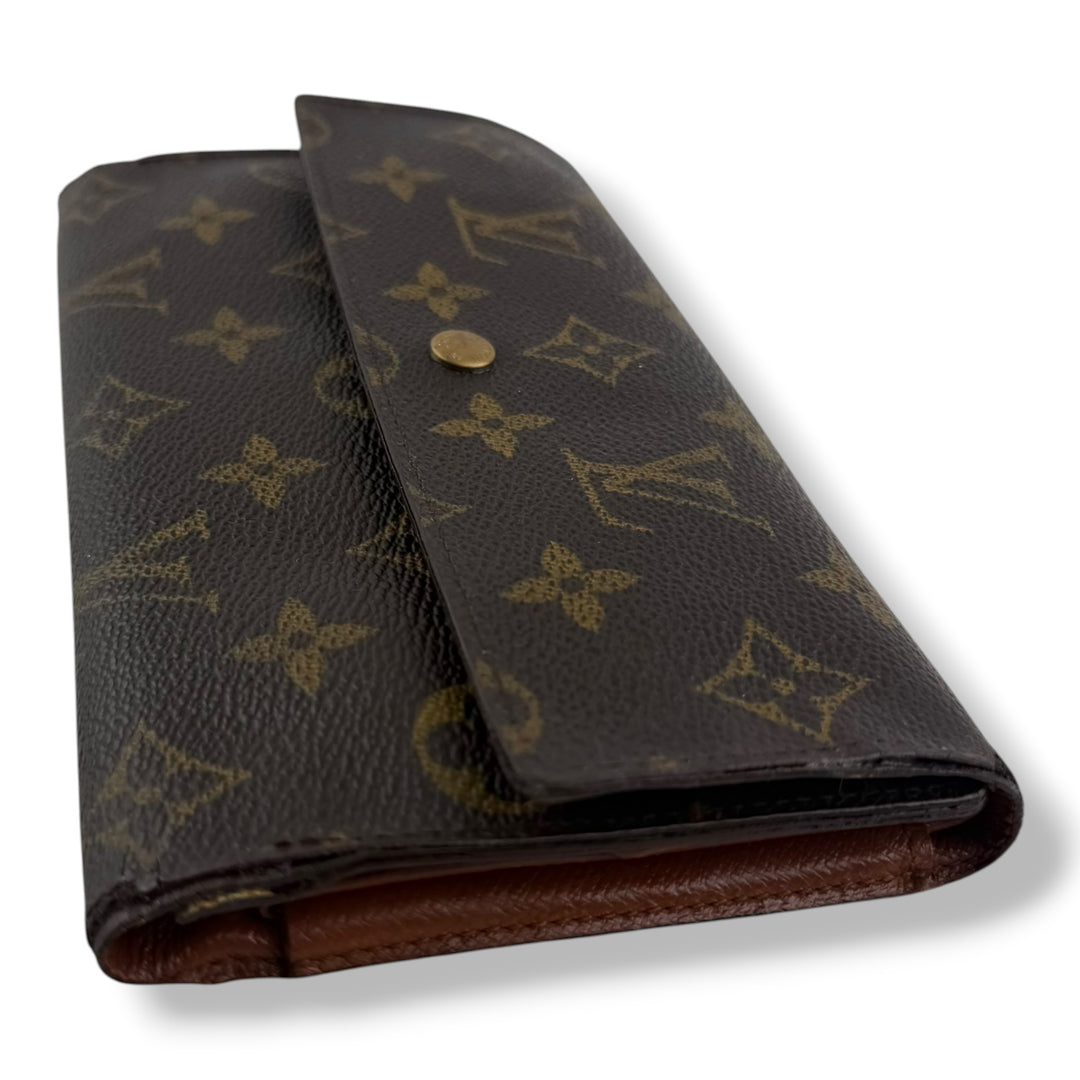 Louis Vuitton Trifold Brown Monogram Femme Wallet