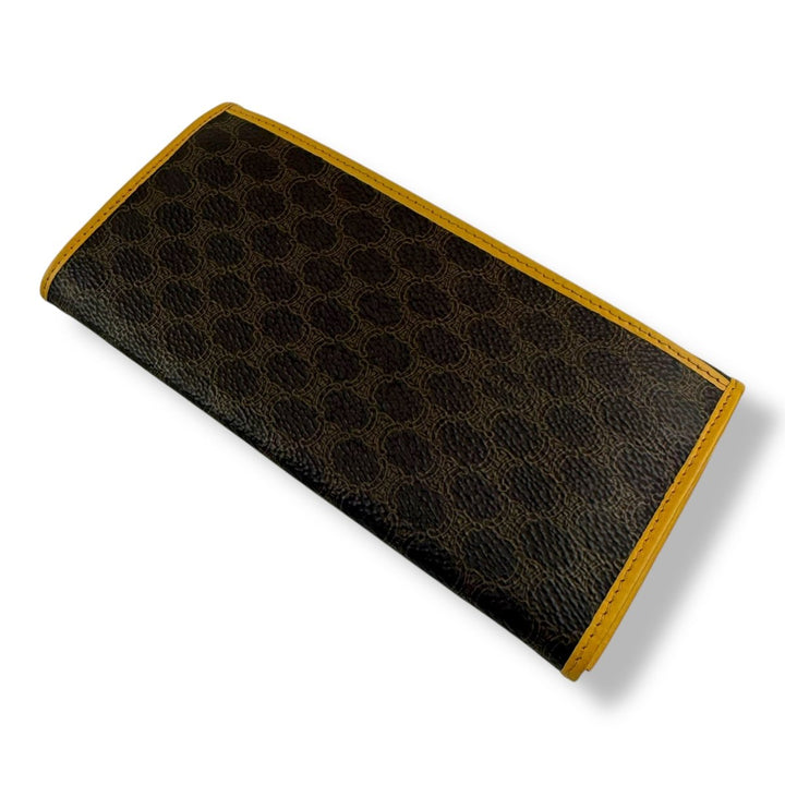 Celine Macadam Coated Canvas Long Wallet - Lux Central