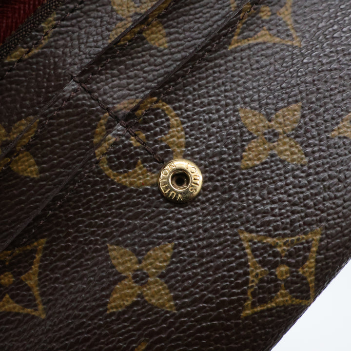 Louis Vuitton Emilie Brown Monogram Femme Wallet