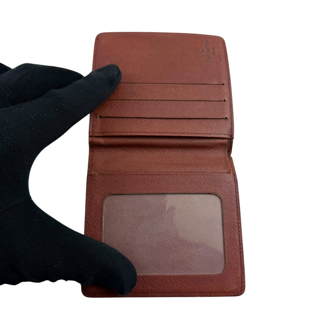 Louis Vuitton Vintage Bifold Brown Monogram Wallet