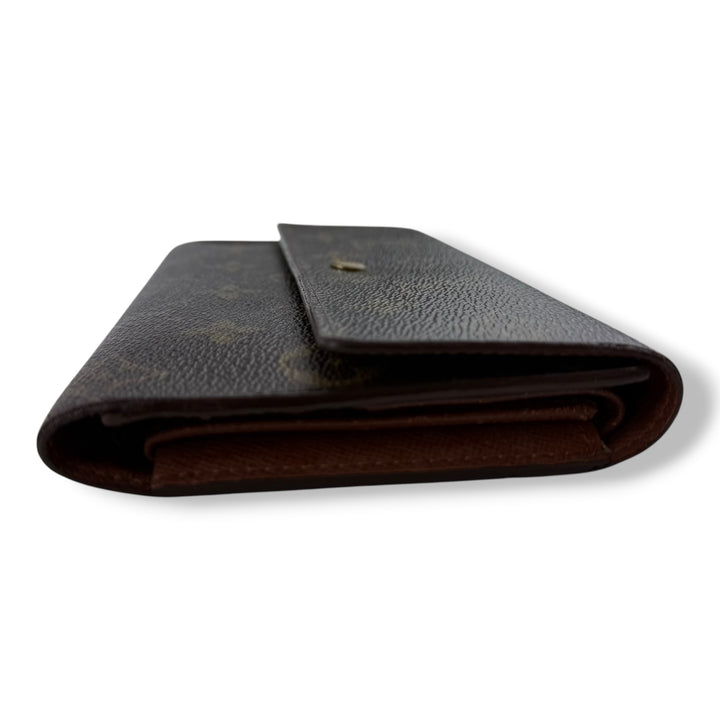 Louis Vuitton Trifold Brown Monogram Femme Wallet