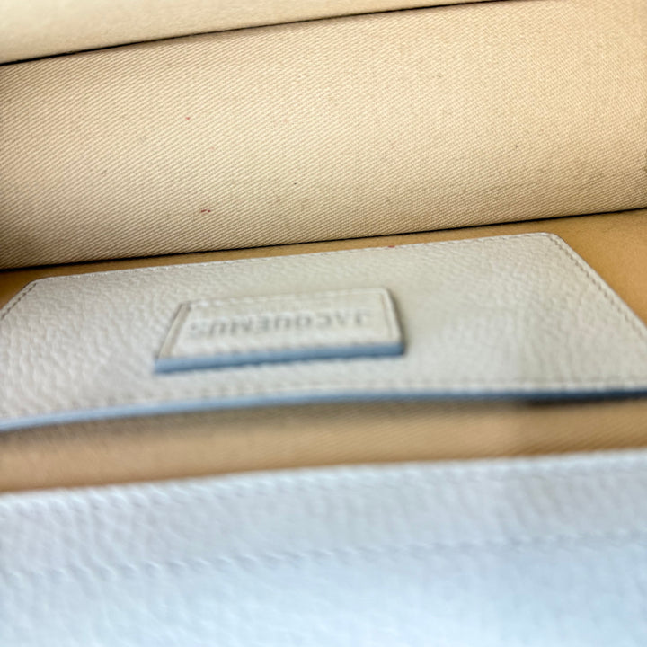 Jacquemus Grey Le Grand Bambino Crossbody Handbag