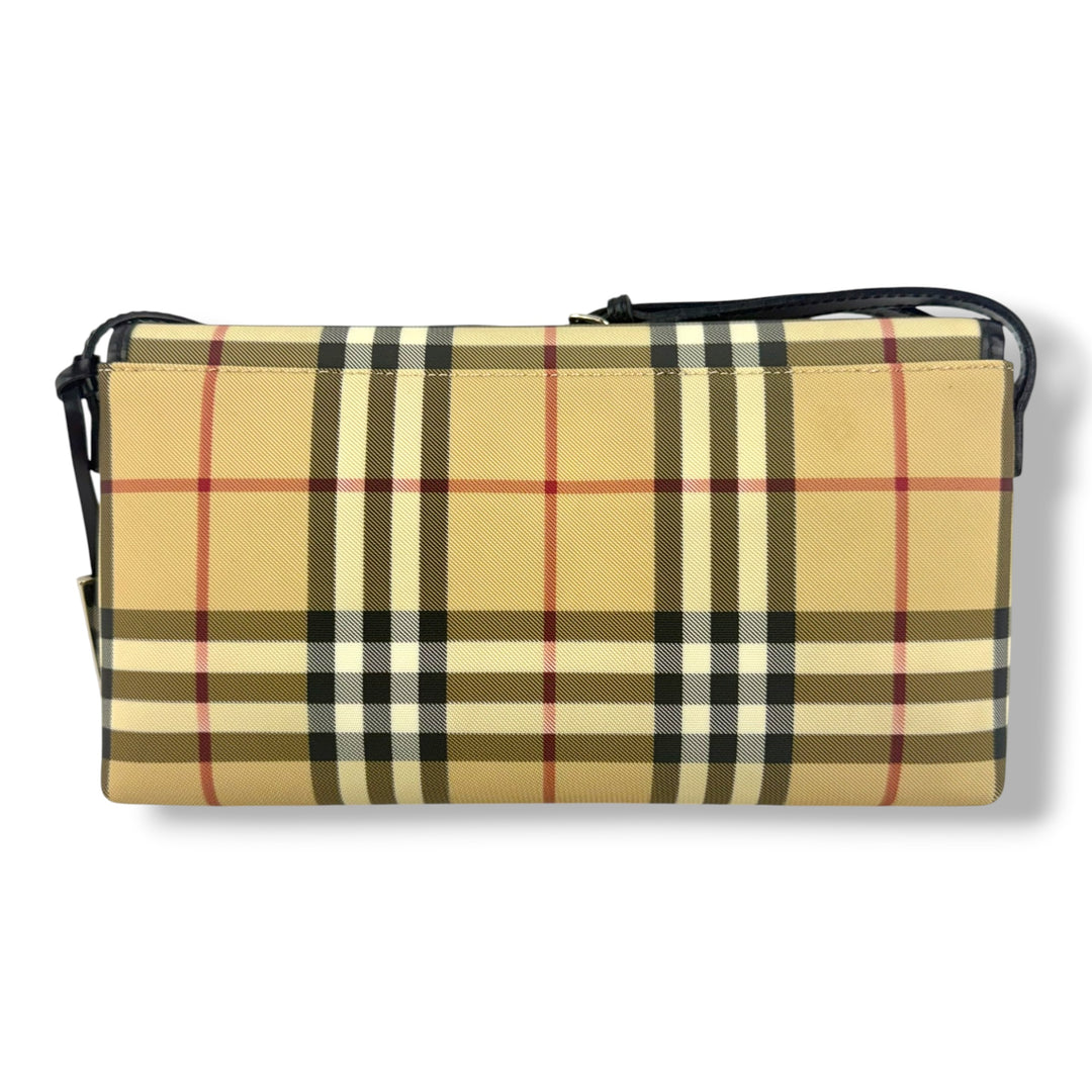 Burberry Nova Check Shoulder Handbag