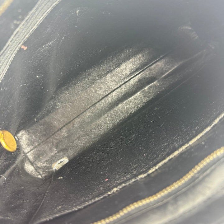 Chanel Black Lambskin Shoulder Handbag - Lux Central