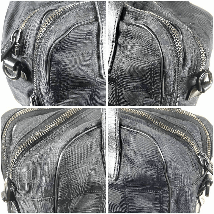 Chanel Black Travel Line Canvas Tote Handbag - Lux Central