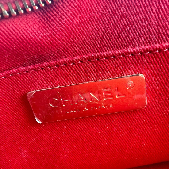 Chanel CC Affinity Camera Red Quilted Belt Handbag - Lux Central