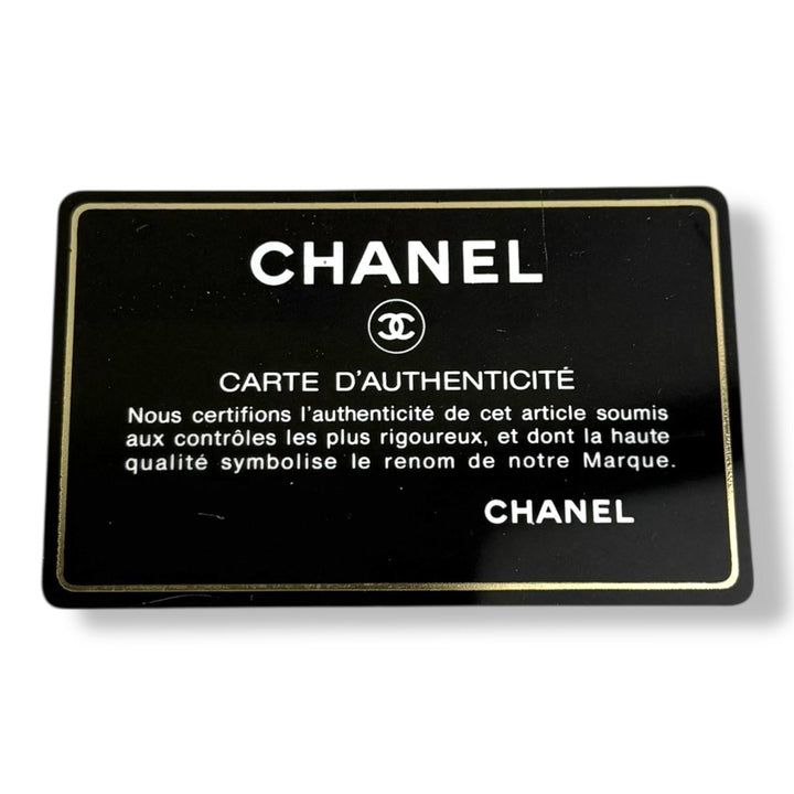 Chanel CC Black Push Lock Single Flap Shoulder Handbag - Lux Central
