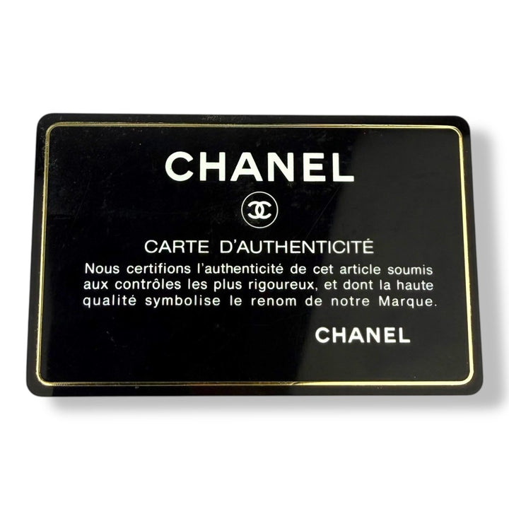 Chanel CC Black Push Lock Single Flap Vintage Shoulder Handbag - Lux Central
