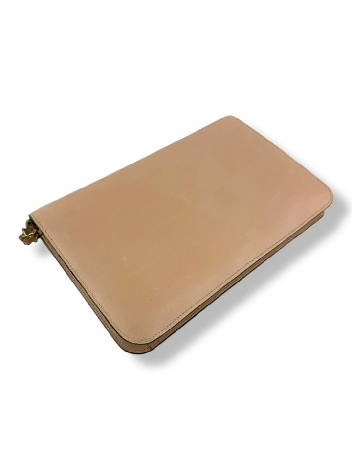 Chanel CC Pink Push Lock Timeless Vintage Shoulder Handbag - Lux Central