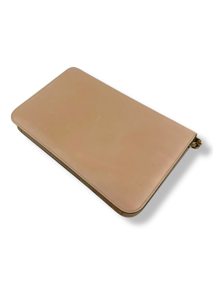 Chanel CC Pink Push Lock Timeless Vintage Shoulder Handbag - Lux Central