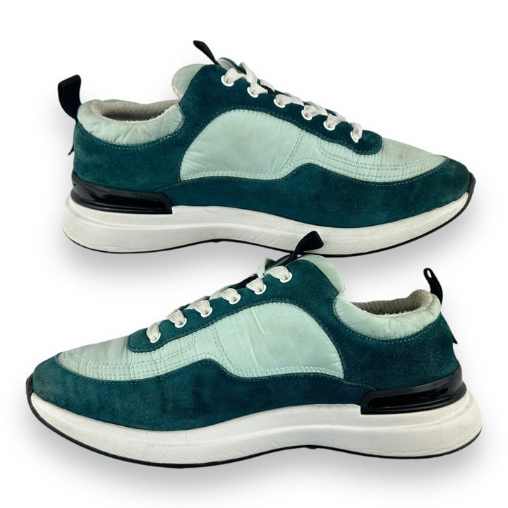 Chanel CC Runner Green/White UK 4.5 / EU 37.5 - Lux Central