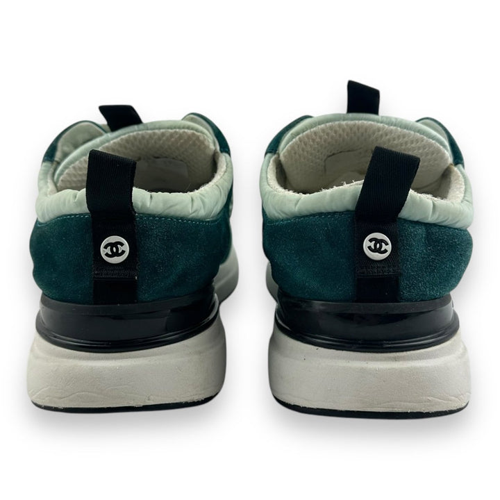 Chanel CC Runner Green/White UK 4.5 / EU 37.5 - Lux Central