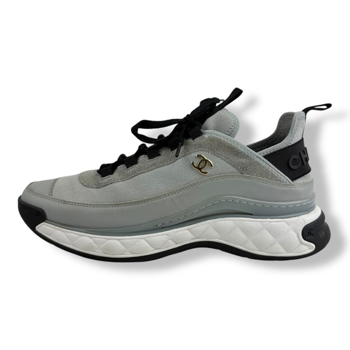 Chanel CC Runner Grey/Black UK 6.5 / EU 40.5 - Lux Central