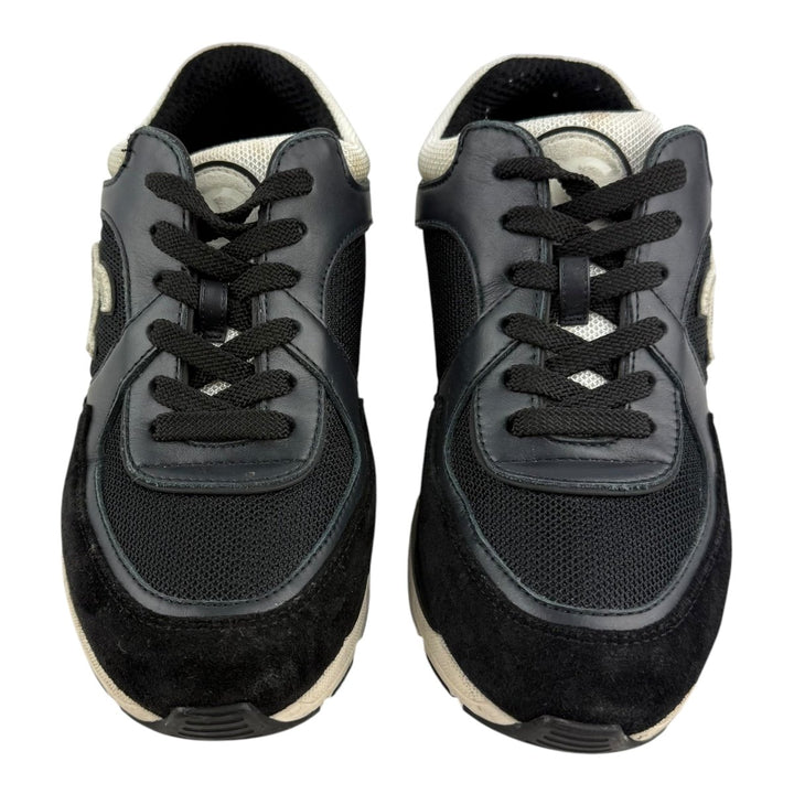 Chanel CC Runner Trainers Black/White UK 3 / EU 36 - Lux Central