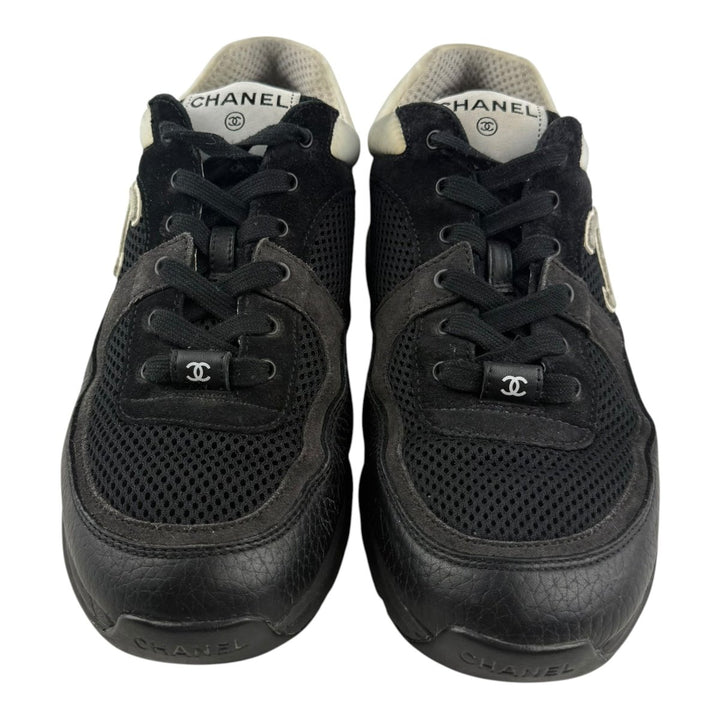 Chanel CC Runner Trainers Black/White UK 6.5 / EU 39.5 - Lux Central