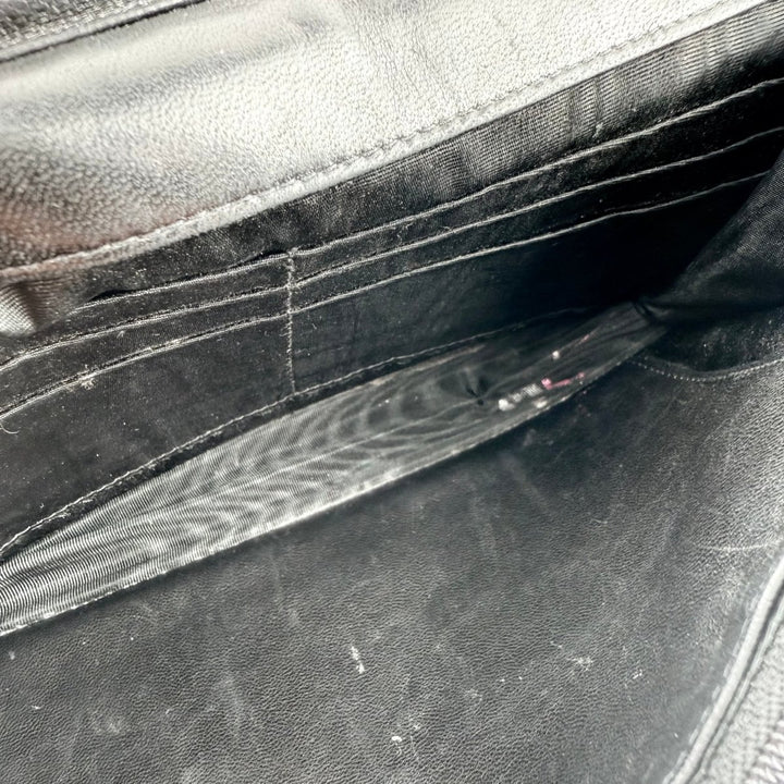 Chanel CC Wallet on Chain Timeless Black Caviar Leather - Lux Central