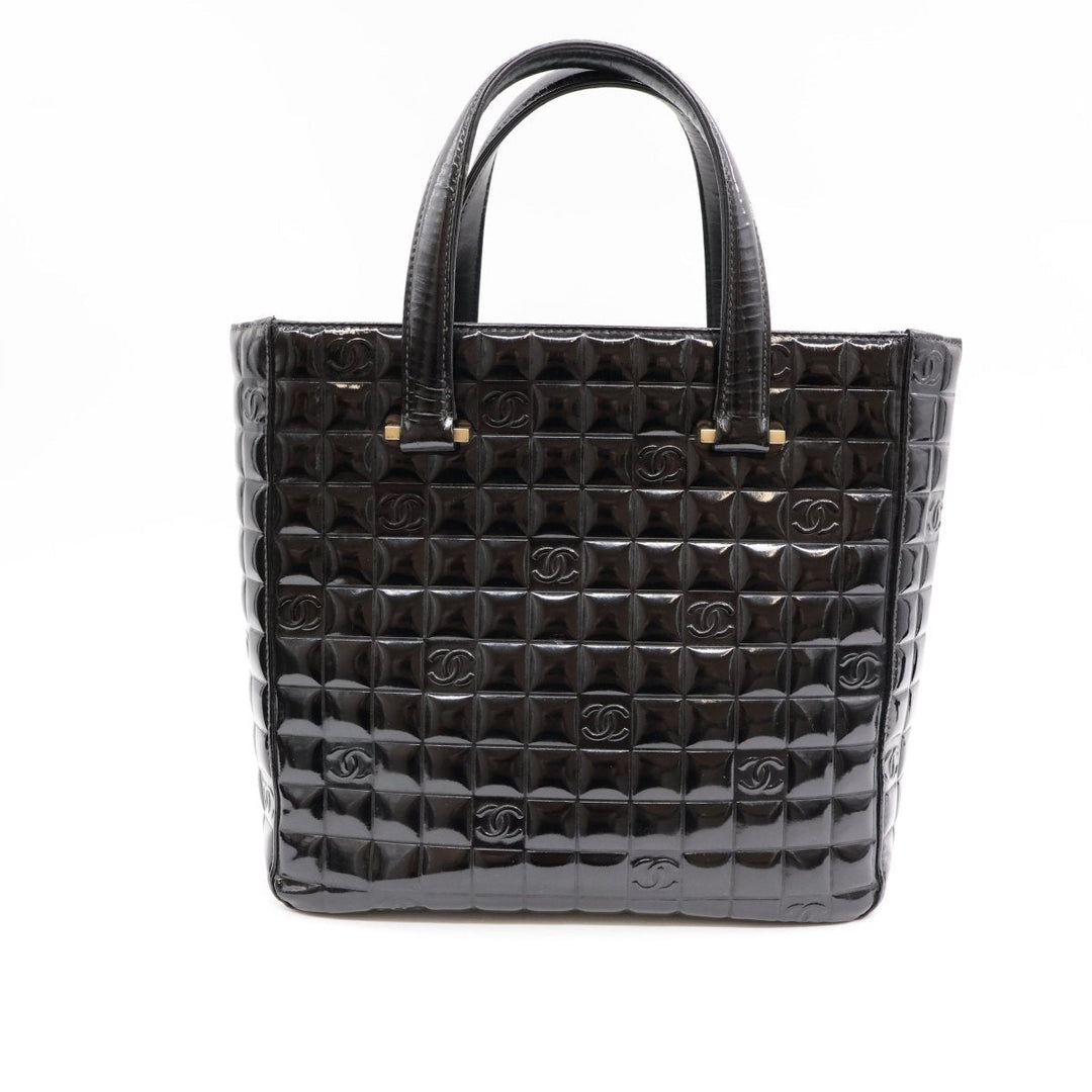 CHANEL Chocolate Bar Tote Bag Matelassé - Lux Central