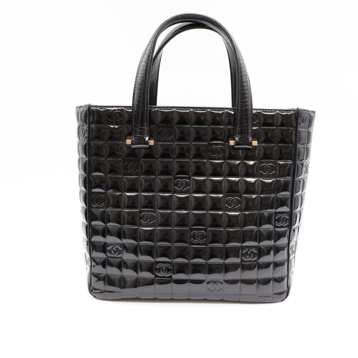 CHANEL Chocolate Bar Tote Bag Matelassé - Lux Central
