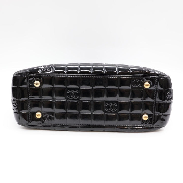 CHANEL Chocolate Bar Tote Bag Matelassé - Lux Central