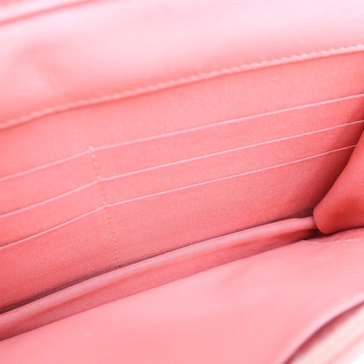 Chanel Coral Pink Lambskin Boy WOC Handbag - Lux Central