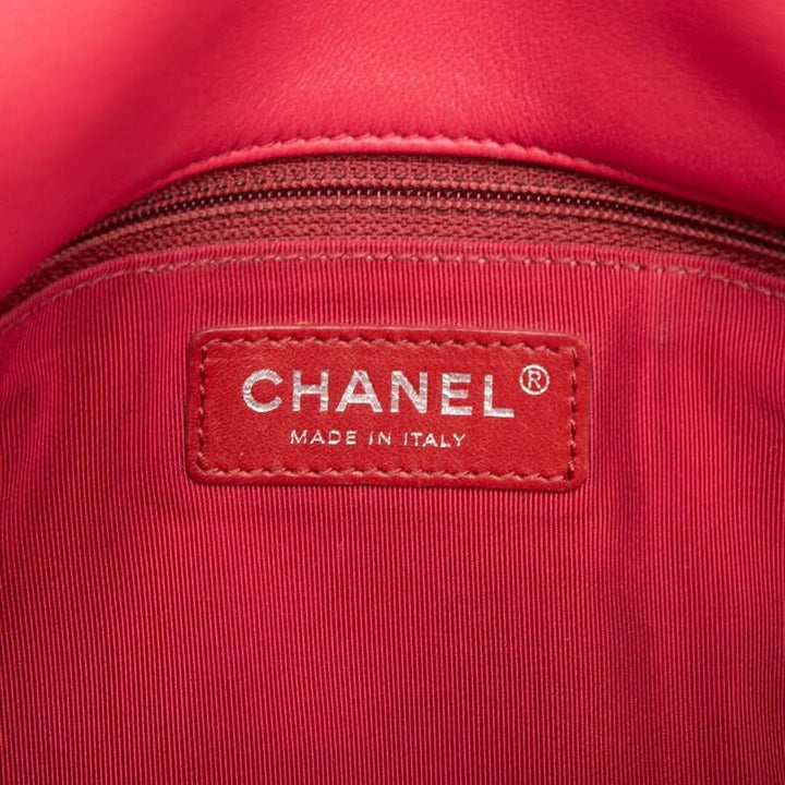 Chanel Medium Red Patent Classic Flap Patent Handbag - Lux Central