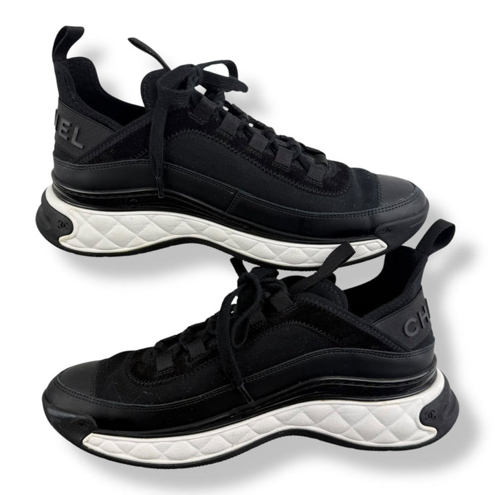 Chanel Runner CC Logo Black/White UK 5.5 / EU 38.5 - Lux Central