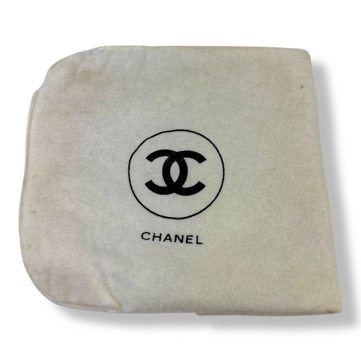 Chanel Vintage Single Flap Black Turn Lock Belt Bag - Lux Central