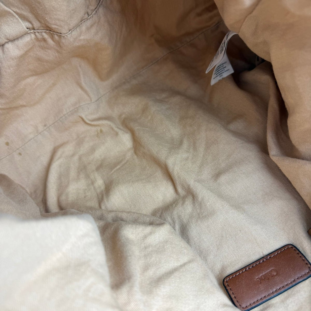Chloe Beige Nylon Logo Diaper Handbag - Lux Central