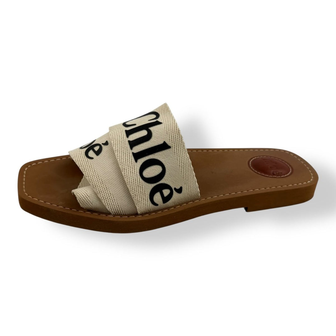 Chloe Woody Flat Sandals UK 6 - Lux Central