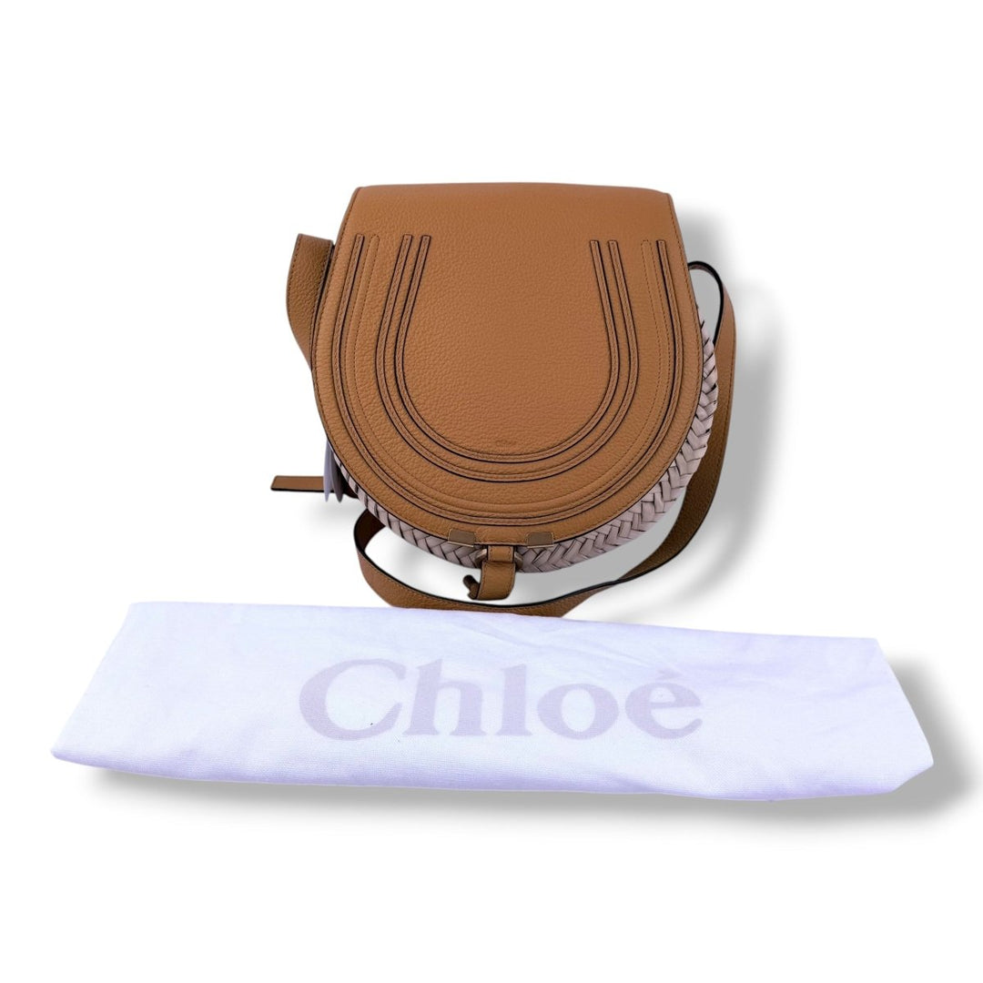 Chloé Yellow Small Marcie Saddle Handbag - Lux Central