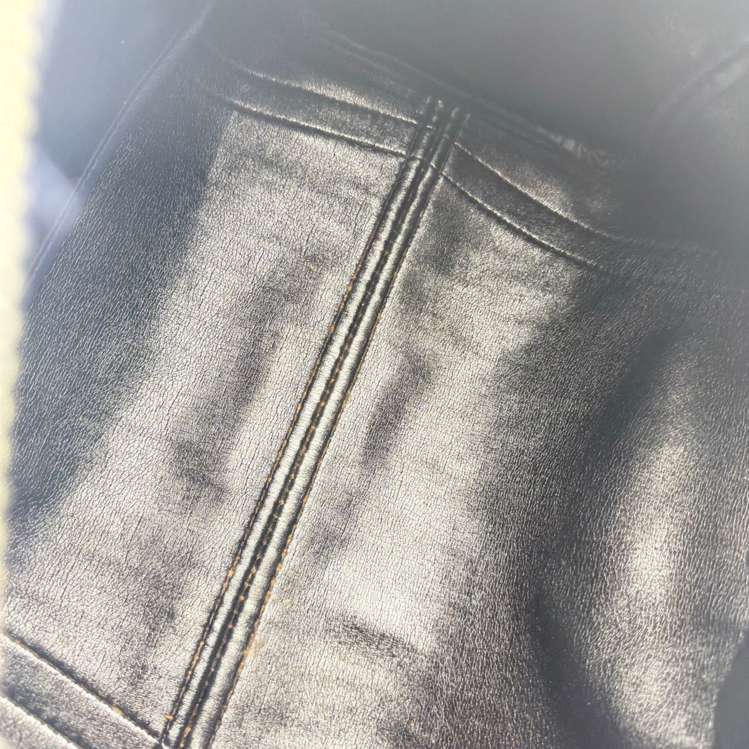 Christian Dior Boston Monogram Oblique Beige/Navy Handbag - Lux Central