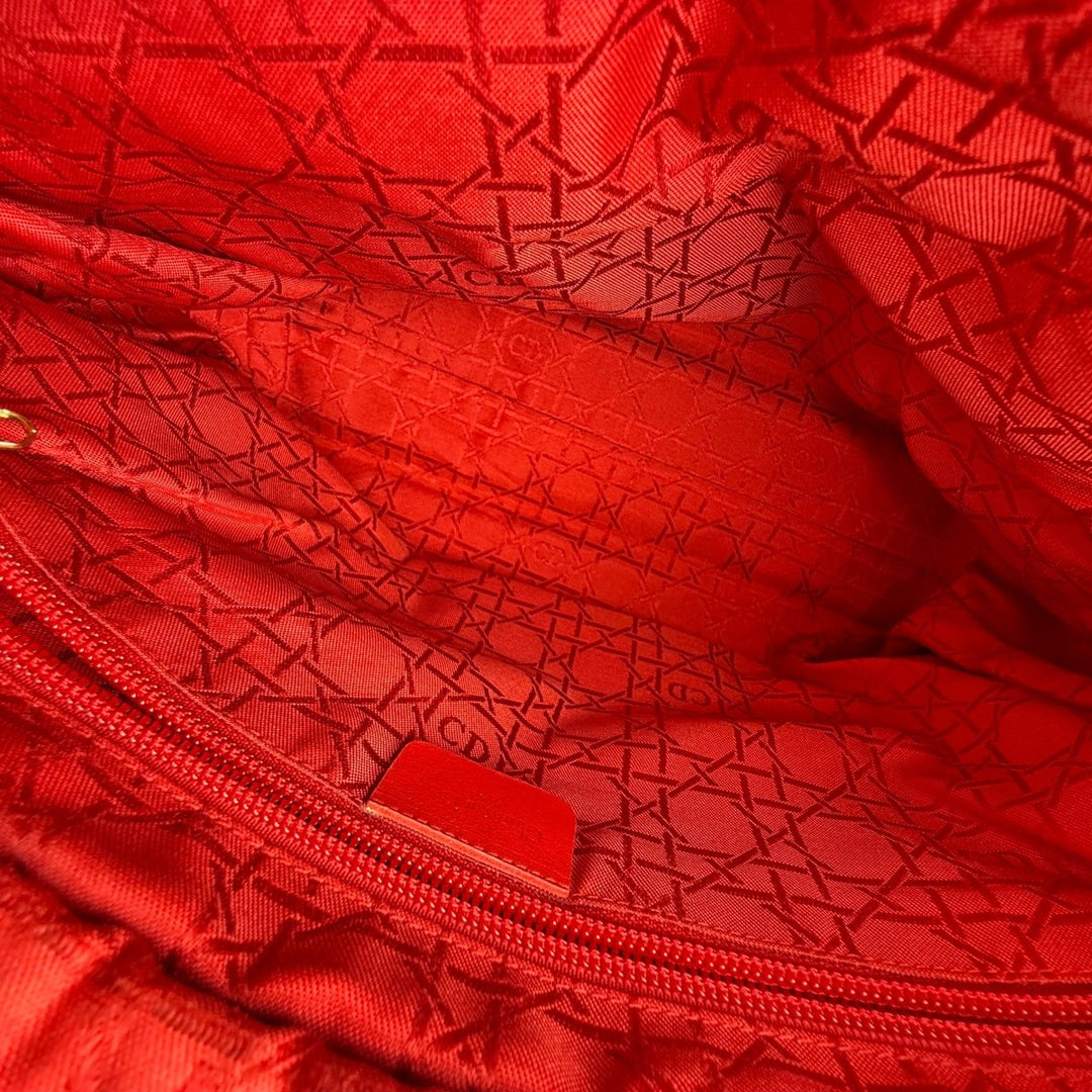 Christian Dior Lady Dior Black Quilted Cotton Handbag - Lux Central