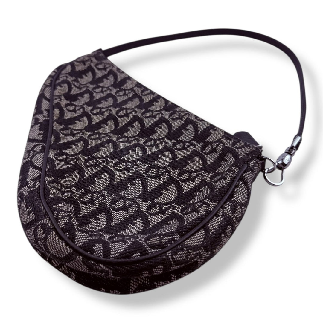 Christian Dior Mini Oblique Saddle Handbag - Lux Central