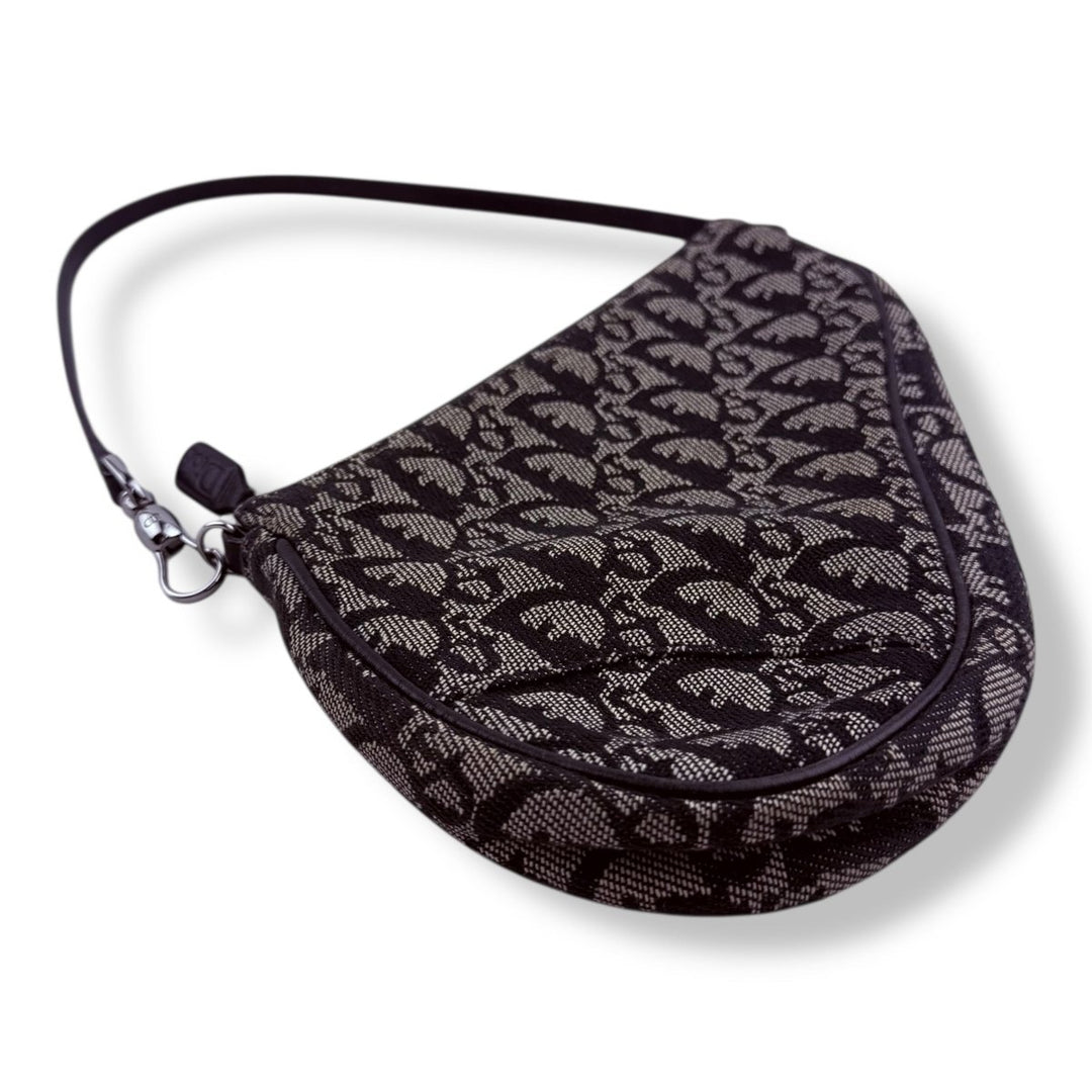 Christian Dior Mini Oblique Saddle Handbag - Lux Central