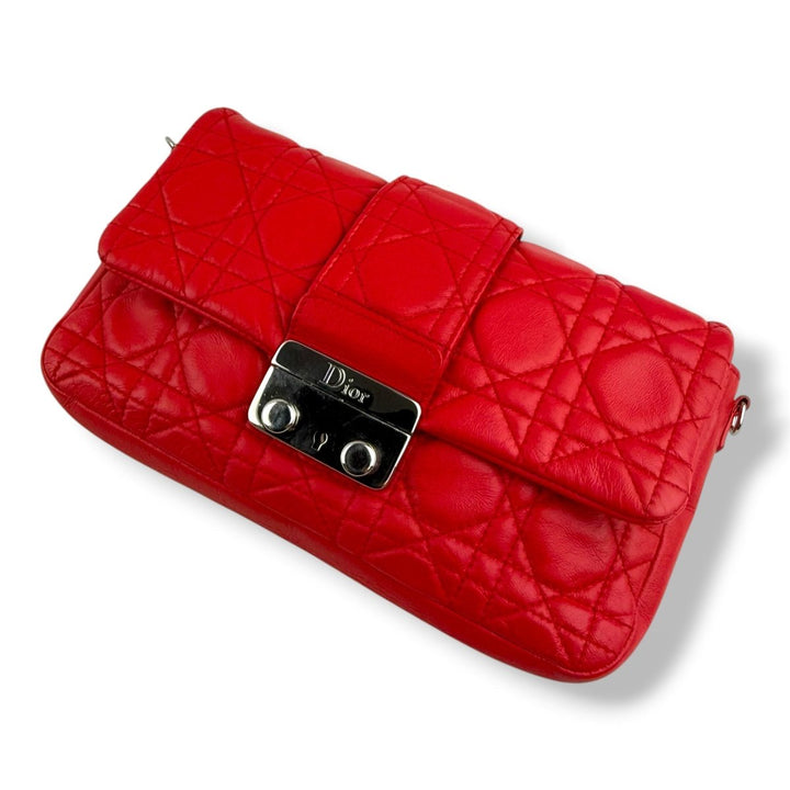 Christian Dior Miss Dior Fuchsia Pink Promenade Crossbody Handbag - Lux Central