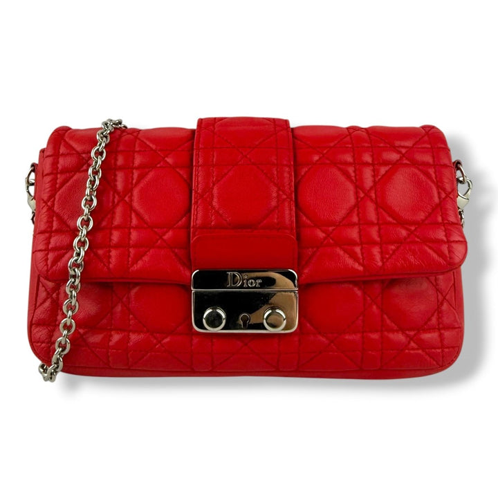 Christian Dior Miss Dior Fuchsia Pink Promenade Crossbody Handbag - Lux Central