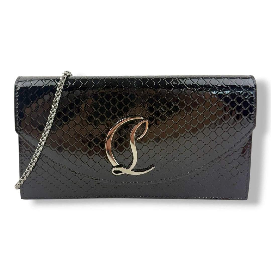 Christian Louboutin Black Loubi 54 Handbag - Lux Central
