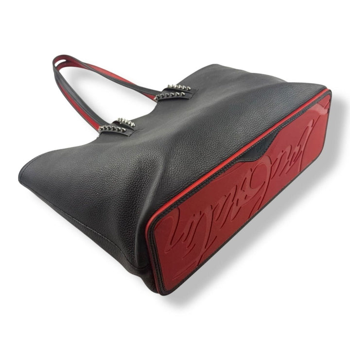 Christian Louboutin Cabata Tote Small Black Handbag - Lux Central
