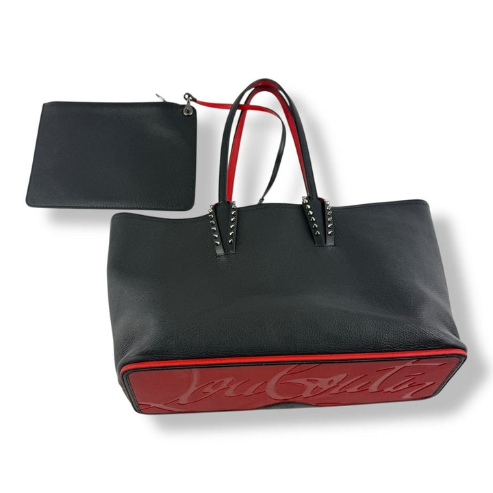 Christian Louboutin Cabata Tote Small Black Handbag - Lux Central