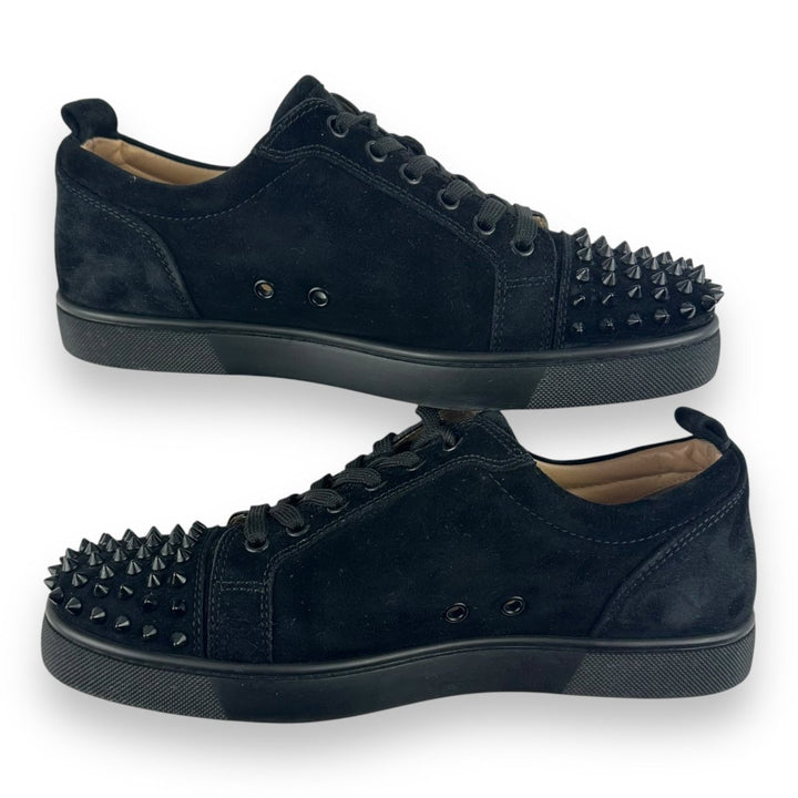 Christian Louboutin Louis Junior Black Suede Stud UK 7 / EU 41 - Lux Central