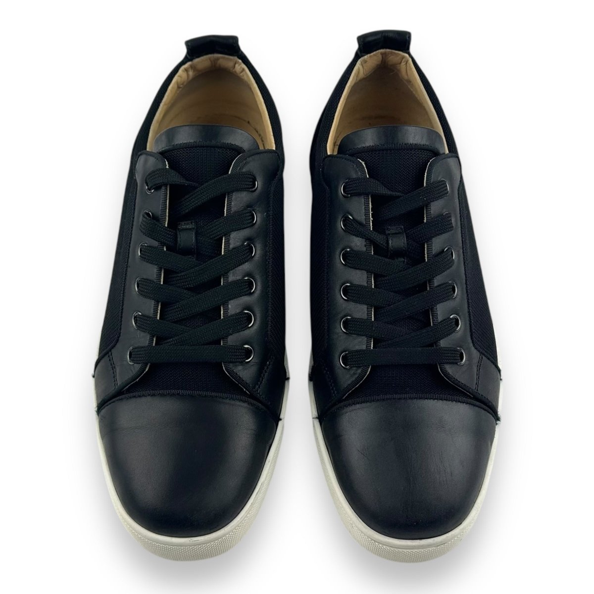 Christian Louboutin Louis Junior Black Suede UK 6.5 EU 40.5 Lux Central