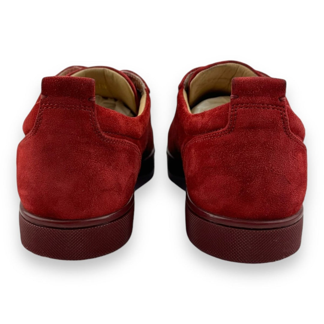 Christian Louboutin Louis Junior Red Suede UK 7.5 / EU 41.5 - Lux Central