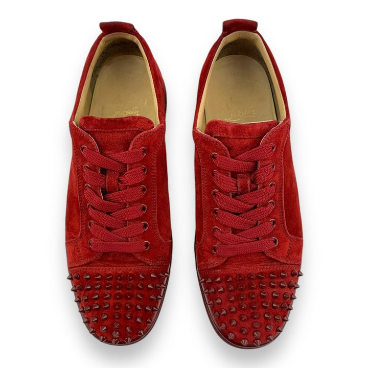 Christian Louboutin Louis Junior Red Suede UK 7.5 / EU 41.5 - Lux Central