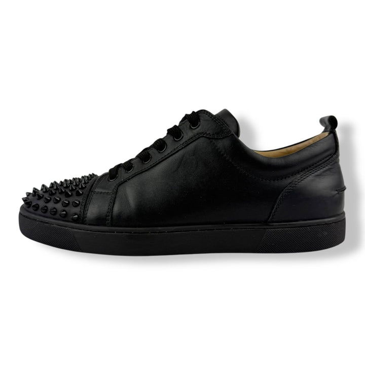 Christian Louboutin Louis Junior Spike Black Leather UK 9.5 / EU 43.5 - Lux Central