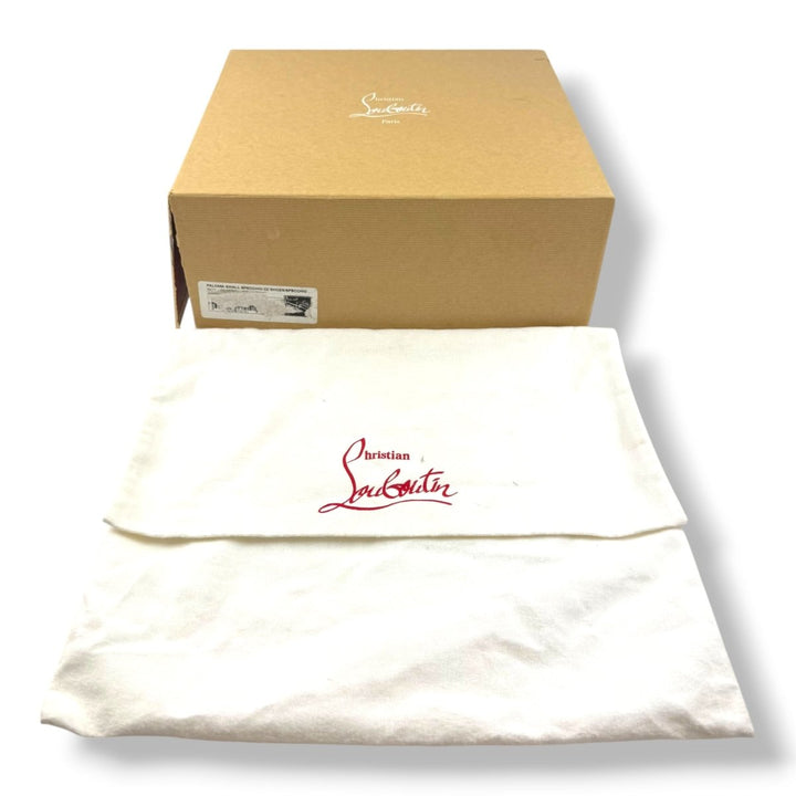 Christian Louboutin Silver Paloma Medium Leather Tote Handbag - Lux Central