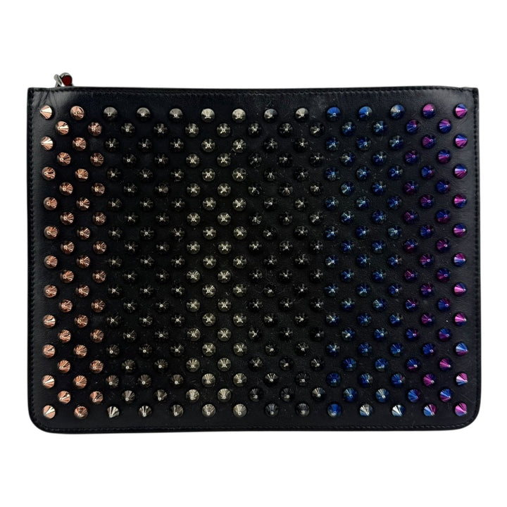 Christian Louboutin Stud Pouch Clutch Bag - Lux Central