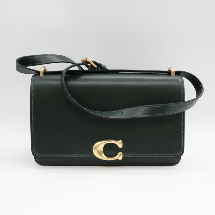 Coach Bandit Green Leather Handbag - Lux Central