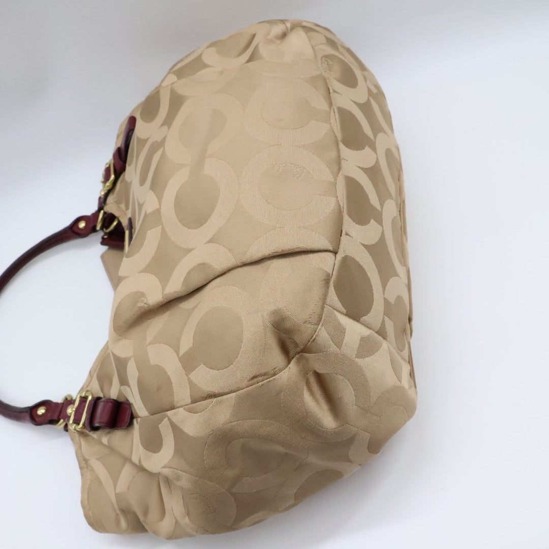 Coach Beige Madison Handbag - Lux Central