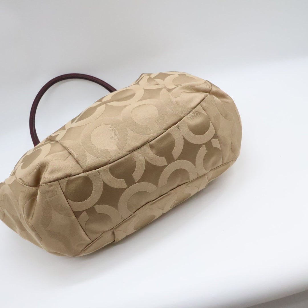 Coach Beige Madison Handbag - Lux Central